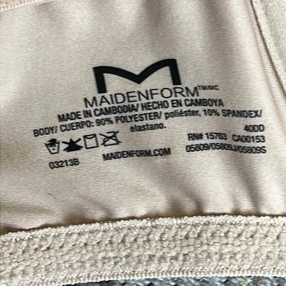 Maidenform push up underwire adjustable crossover bra - Picture 8 of 12